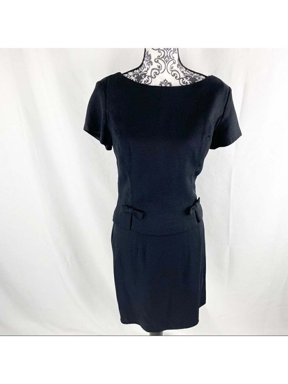 Vintage Gunne Sax Jessica McClintock Bow Dress
